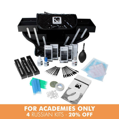 FOR ACADEMIES - 4 Russian Volume Extension Kits 701.92 - (20% Off)