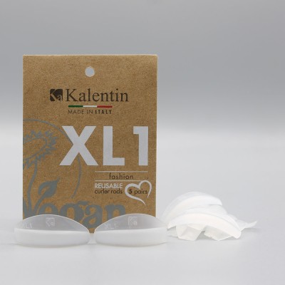 Non deformable Silicon pads 5 pairs 'XL1' - C Curl