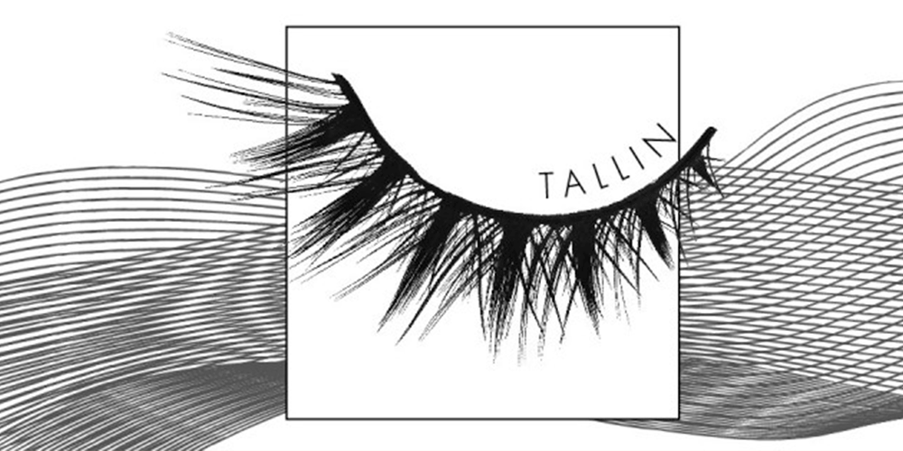 Black strip lashes | Kalentin sustainable lash brand