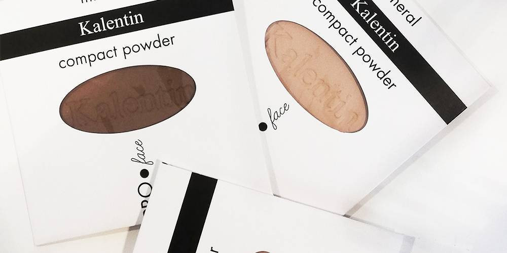 Compact powder | Kalentin sustainable cosmetic brand
