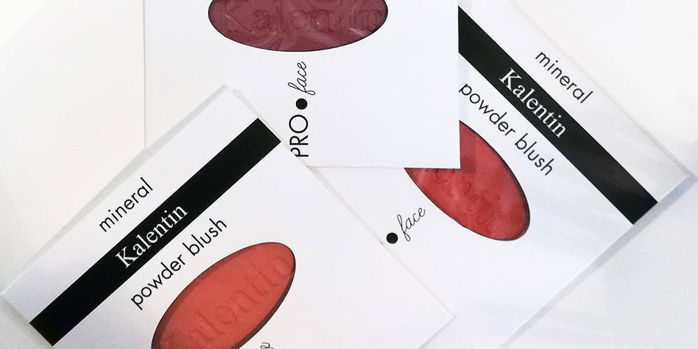 Powder blush | Kalentin sustainable cosmetic brand